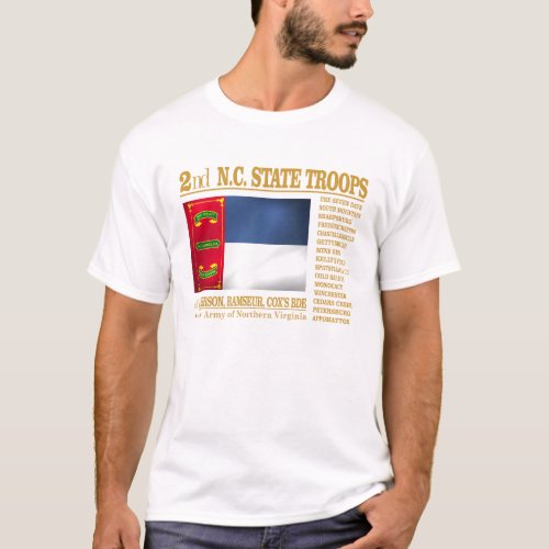 2nd NC State Troops BA2 T_Shirt