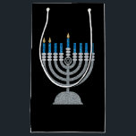 2nd Night of Hanukkah Glitter Small Gift Bag<br><div class="desc">Hanukkah 2022 will begin in the evening of Sunday 18 December and ends in the evening of Monday 26 December</div>