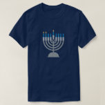 2nd Night of Hanukkah Glitter T-Shirt<br><div class="desc">Hanukkah 2022 will begin in the evening of Sunday 18 December and ends in the evening of Monday 26 December</div>