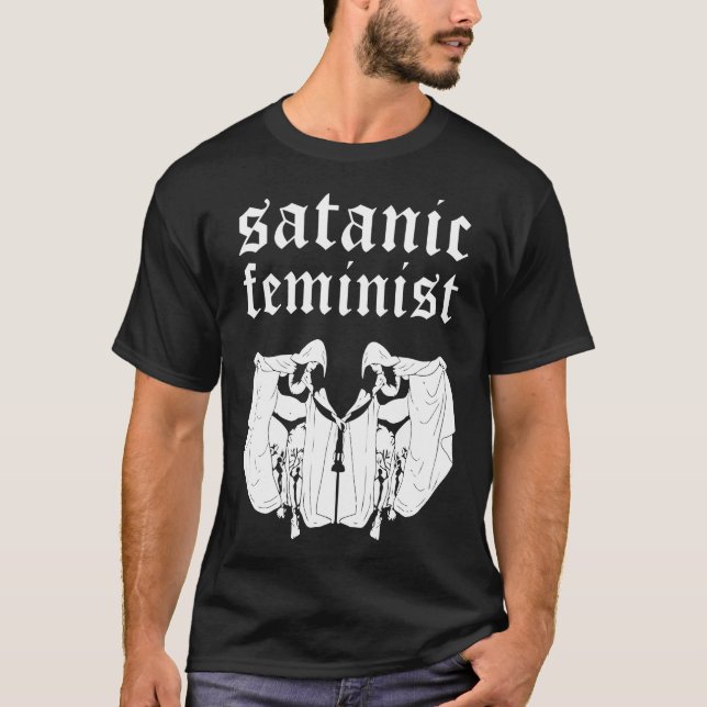 2nd Official Satanic Feminist Classic T-Shirt (Front)