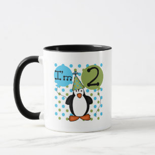 2nd Penguin Birthday Tshirts and Gifts Mug