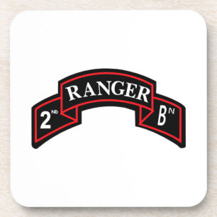 2nd Ranger Battalion - 2nd Ranger Battalion Beverage Coaster