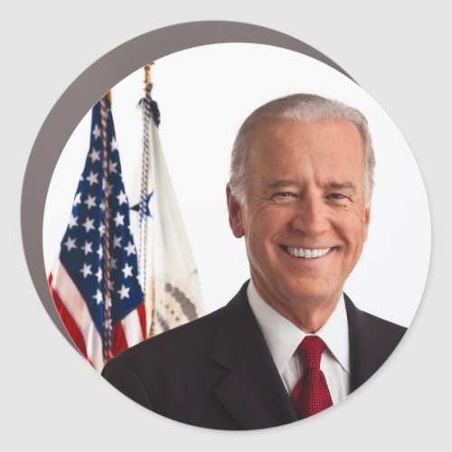 2nd Senator Joe Biden Portrait Car Magnet
