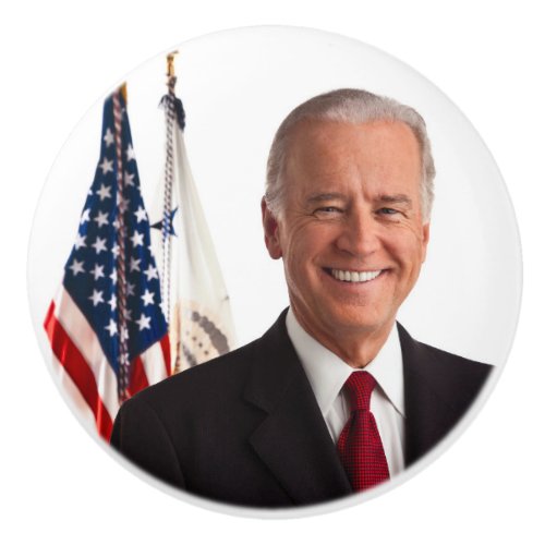 2nd Senator Joe Biden Portrait Ceramic Knob