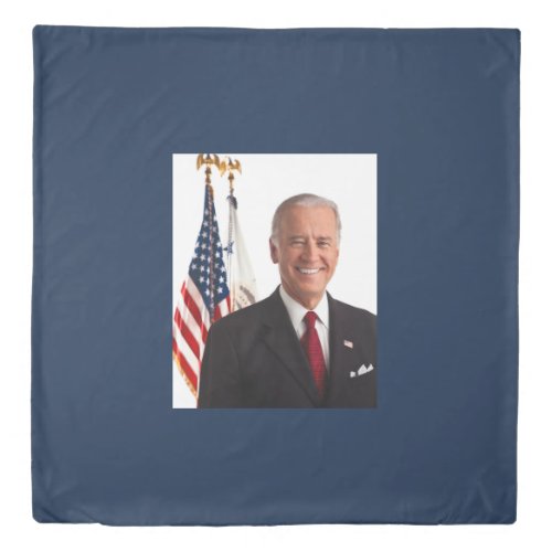 2nd Senator Joe Biden Portrait Duvet Cover