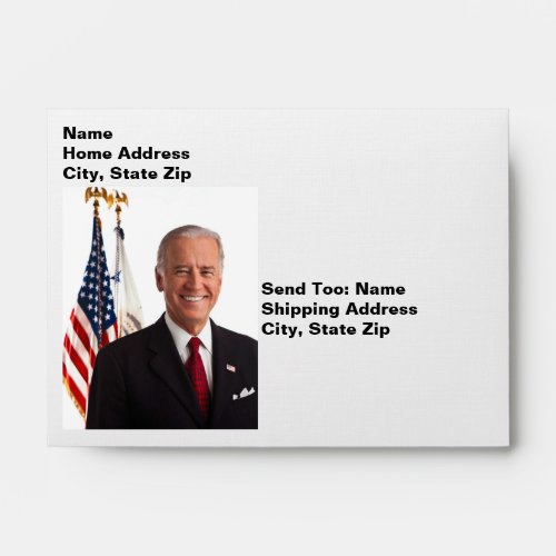 2nd Senator Joe Biden Portrait Envelope