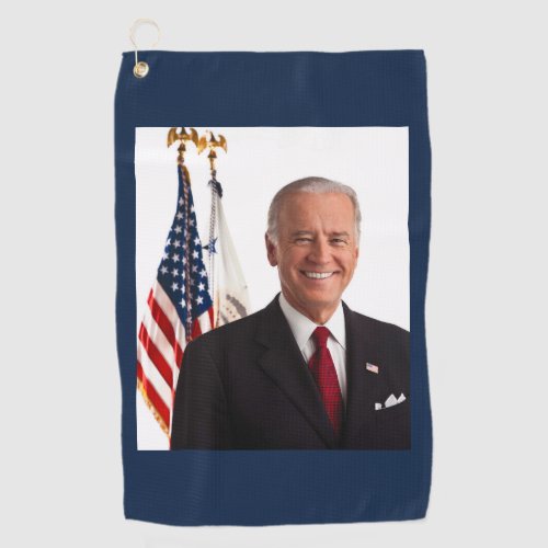 2nd Senator Joe Biden Portrait Golf Towel