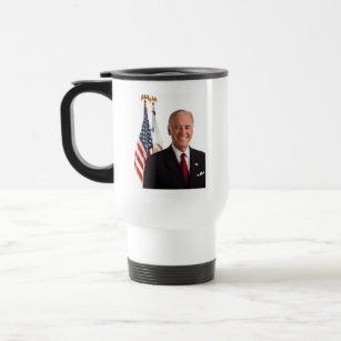 2nd Senator Joe Biden Portrait Travel Mug