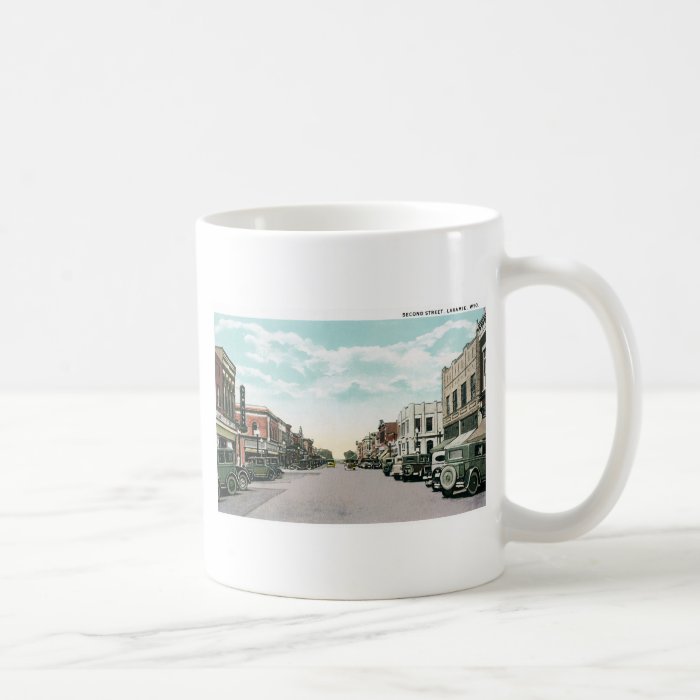 2nd Street, Laramie, Wyoming Mugs