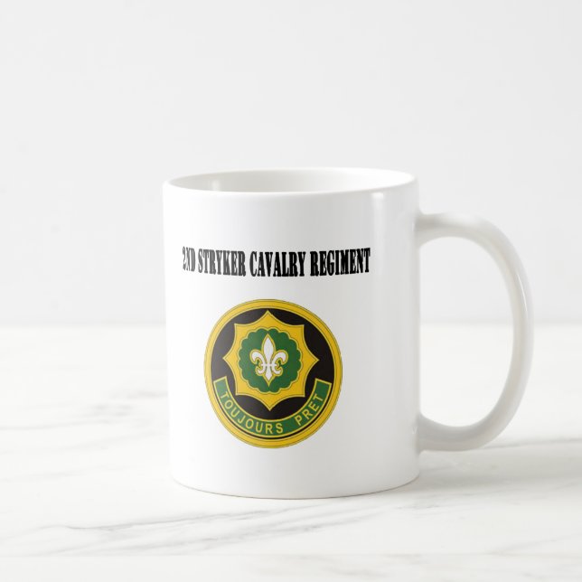 2nd Stryker Cavalry Regiment Coffee Mug (Right)