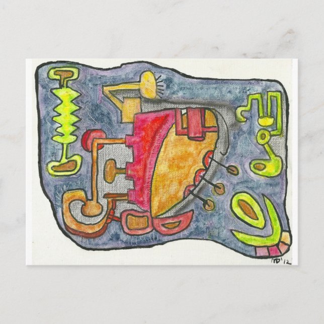 2nd SubQuantum Heaven Postcard (Front)