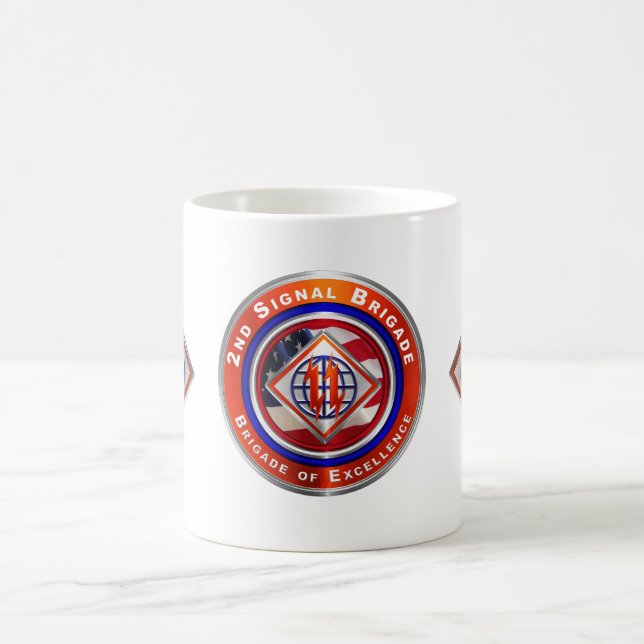 2nd Theater Signal Brigade Color Morph Mug (Center)