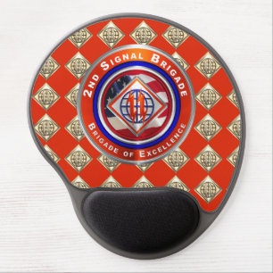 2nd Theater Signal Brigade Gel Mouse Pad