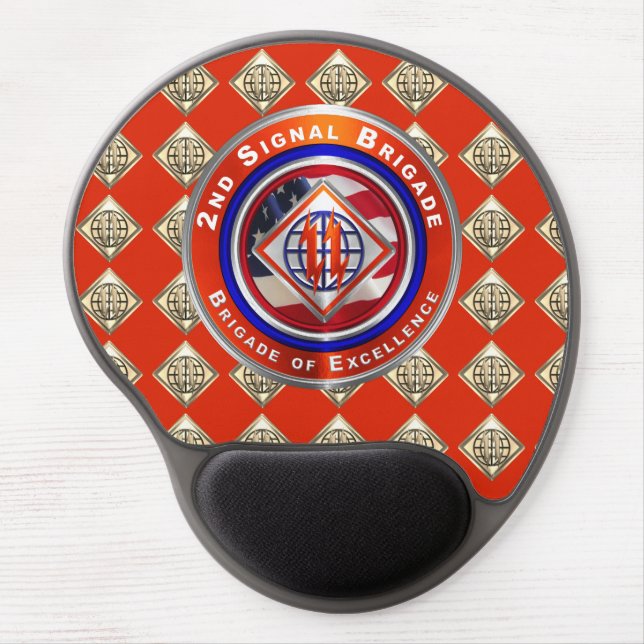 2nd Theater Signal Brigade    Gel Mouse Pad (Front)