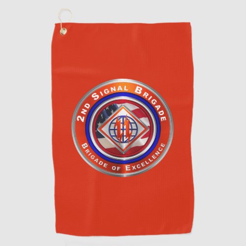 2nd Theater Signal Brigade Golf Towel