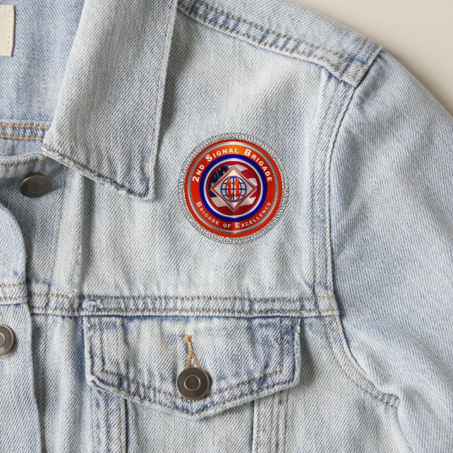 2nd Theater Signal Brigade Patch (On Jacket)