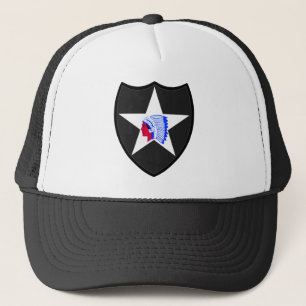 2nd U.S. Infantry Division Indianhead Trucker Hat