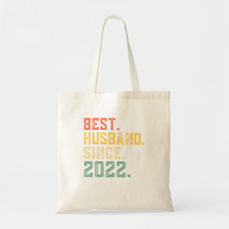 2nd Wedding Anniversary Best Husband Since 2022 2 Tote Bag