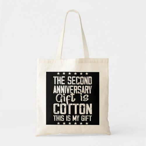 2nd Wedding Anniversary Cotton Him Husband Her