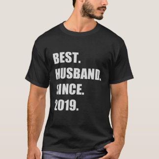 2Nd Wedding Anniversary Gift Him Best Husband Sinc T-Shirt