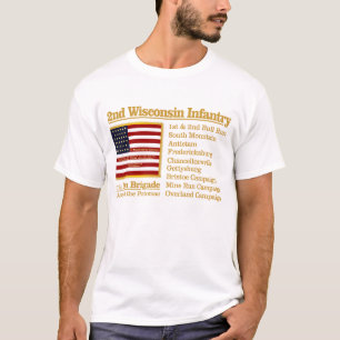 2nd Wisconsin Infantry (BH) T-Shirt