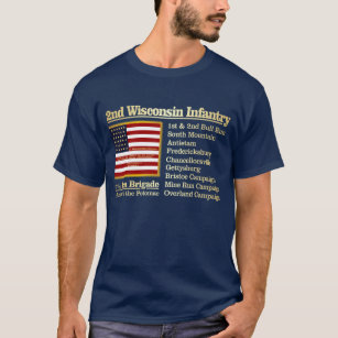 2nd Wisconsin Infantry (BH) T-Shirt
