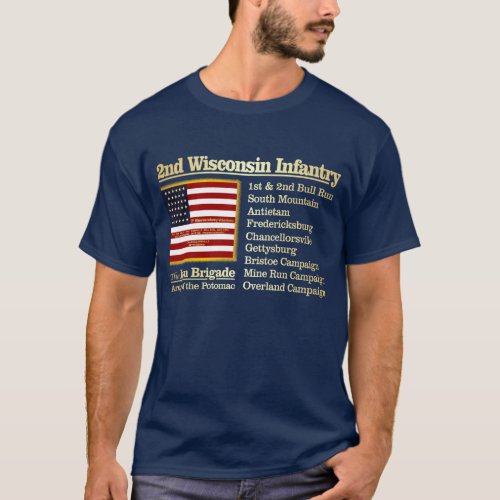 2nd Wisconsin Infantry BH T_Shirt