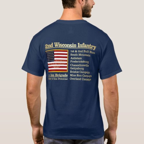 2nd Wisconsin Infantry BH T_Shirt