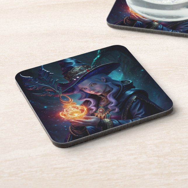 2nd Witch: Beverage Coaster (Left Side)