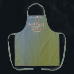 2nd Year Cotton Wedding Anniversary   Apron<br><div class="desc">For a fun vintage font on your 2nd wedding anniversary that will dress up your anniversary dinner preparations! I'm available for any customization you wish,  just message me and I'll get right back to you!</div>