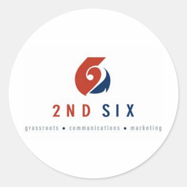 2ndSix Sticker (Front)