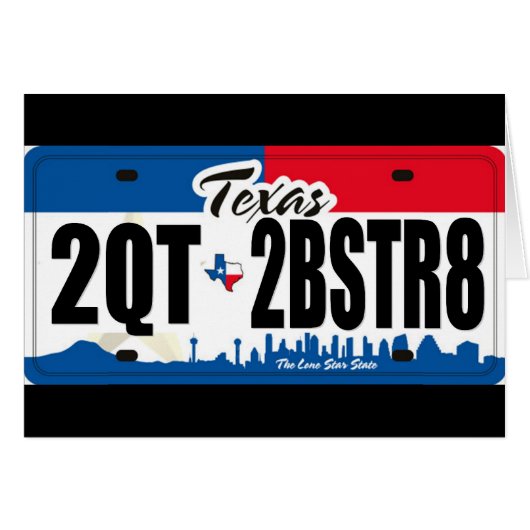 2QT2BSTR8: Texas Cards (Front Horizontal)