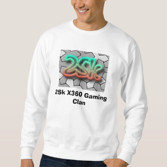 2Sk Logo, 2Sk X360 Gaming Clan Sweatshirt (Front)