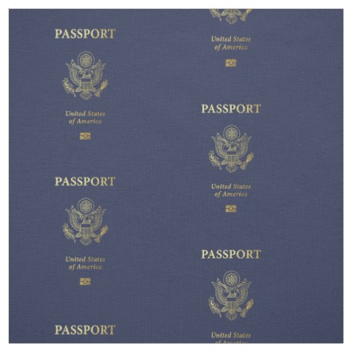 [300] American Passport Cover Fabric
