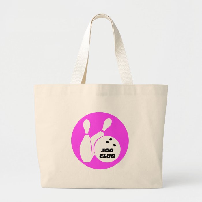 300 bowling tote bag