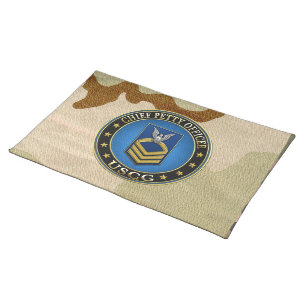 [300] CG: Chief Petty Officer (CPO) Cloth Placemat