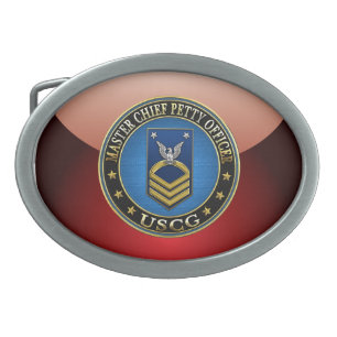 [300] CG: Master Chief Petty Officer (MCPO) Belt Buckle