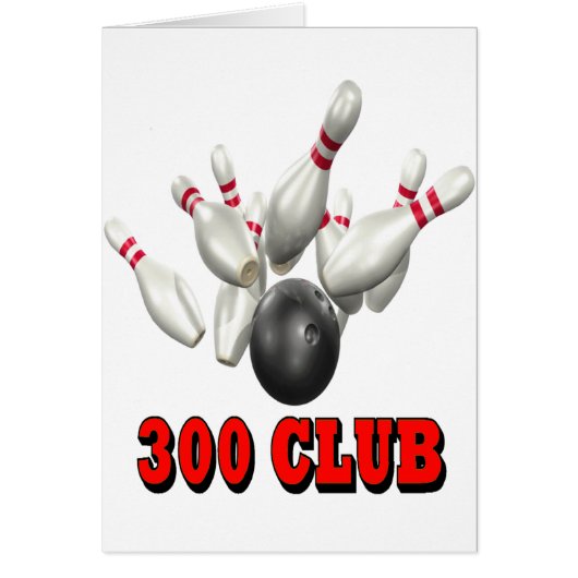 300 Club Bowling Cards (Front)