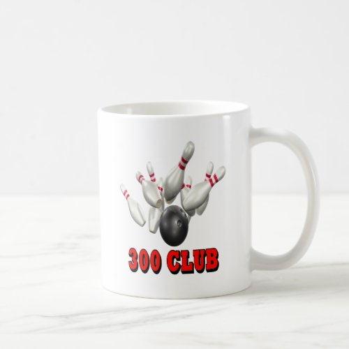 300 Club Bowling Coffee Mug