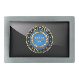 [300] Coast Guard: Captain (CAPT) Belt Buckle