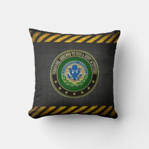 [300] DOD & Joint Activities DUI Special Edition Throw Pillow