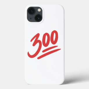 300 Emoji   Bowling Perfect Game Score iPhone 13 Case