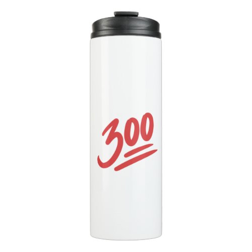 300 Emoji  Perfect Score Bowling 300 Game Thermal Tumbler