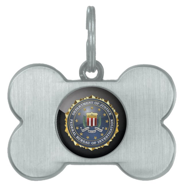 [300] FBI Special Edition Pet Tag (Front)