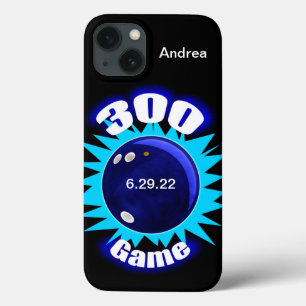 300 Game Blues, bowling ball graphic, Phone Case