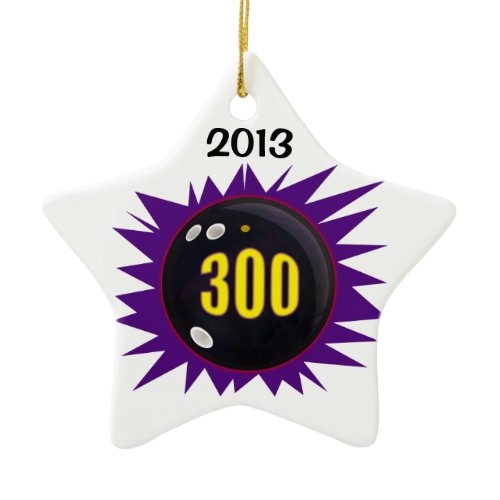 300 Game Ceramic Ornament