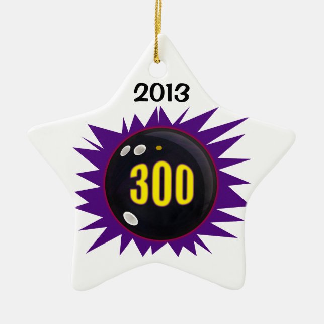 300 Game Ceramic Ornament (Front)