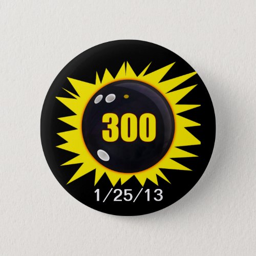 300 Perfect Game Pinback Button