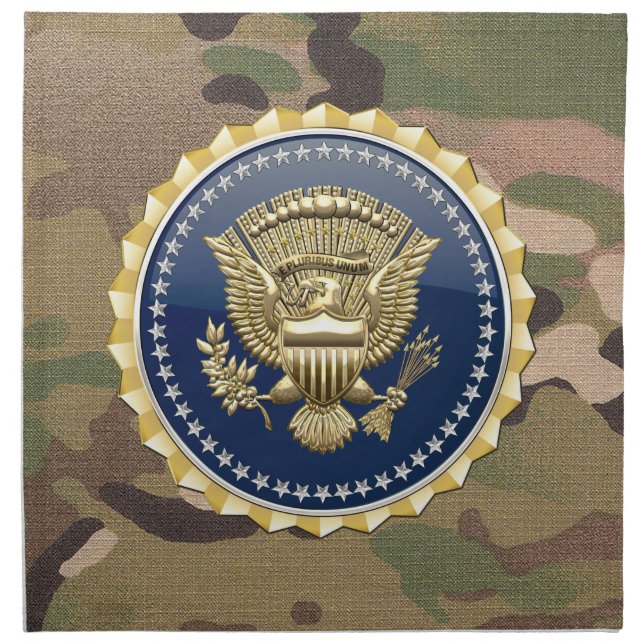 [300] Presidential Service Badge [PSB] Napkin (Front)