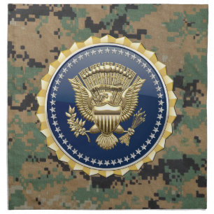 [300] Presidential Service Badge [PSB] Napkin